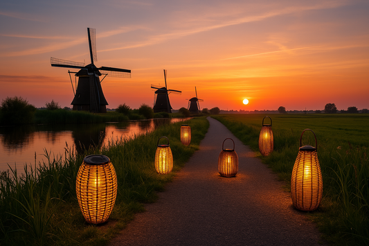 Laat je tuin stralen deze lente met de solar tuinverlichting van Dilampo