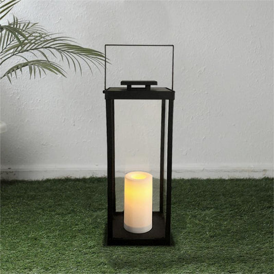 “ANDROS” Lantaarn van Ijzer en glas - klein formaat - DiLampo