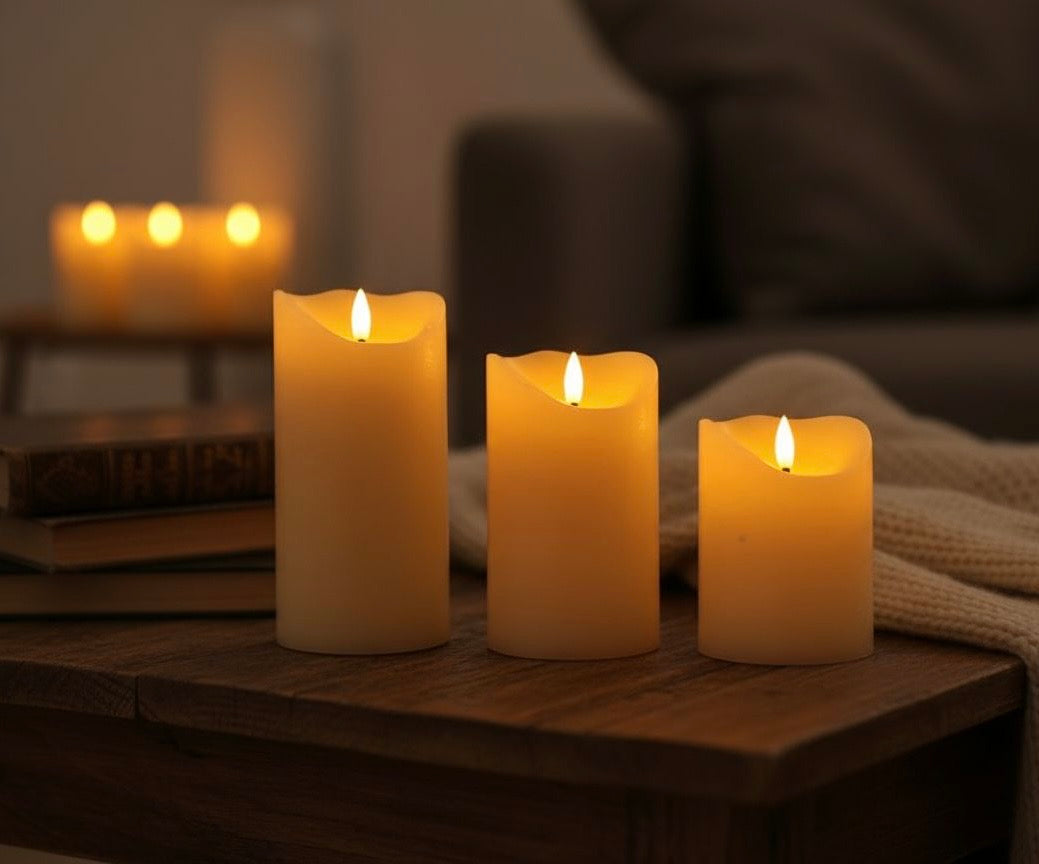 Wax Led Kaarsen – Sfeervol, Veilig en Stijlvol