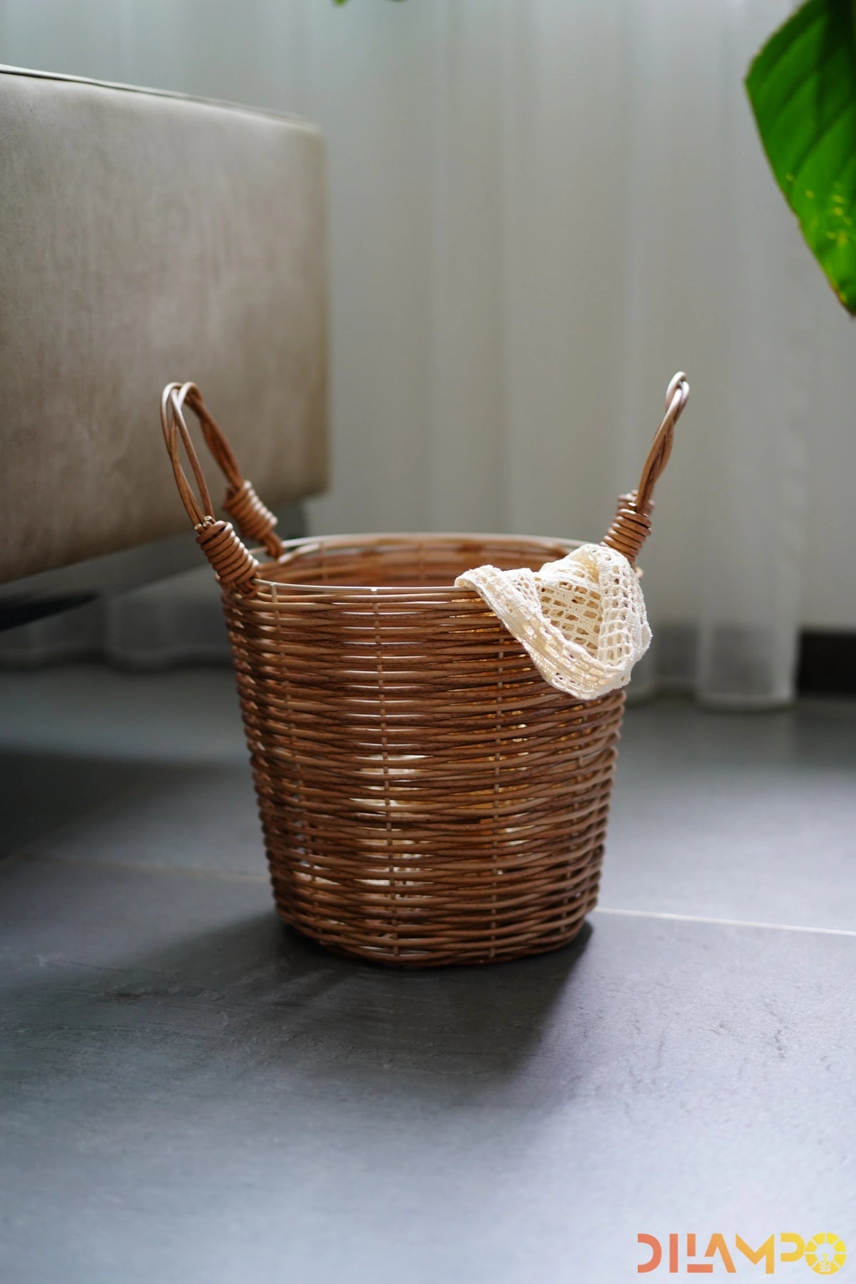PE rattan baskets