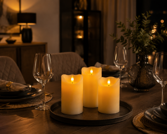 Wax Led Kaarsen – Sfeervol, Veilig en Stijlvol