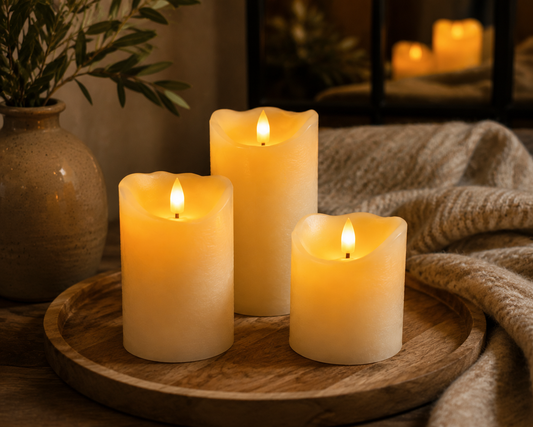 Wax Led Kaarsen – Sfeervol, Veilig en Stijlvol