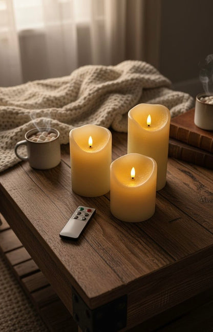 Wax Led Kaarsen – Sfeervol, Veilig en Stijlvol